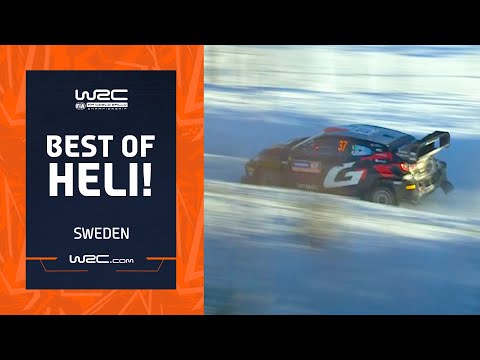 Best of Heli! | WRC Rally Sweden 2024