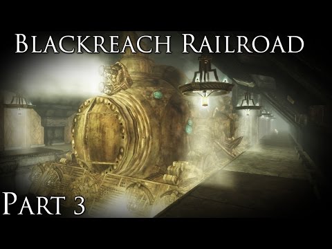 Skyrim Mods: Blackreach Railroad - Part 3