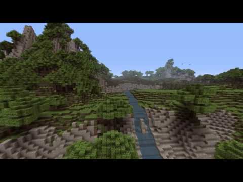 EPIC Minecraft Island - NEW Custom Terrain!