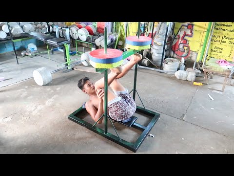 Как сделать самодельный тренажер вертикального жима ногами