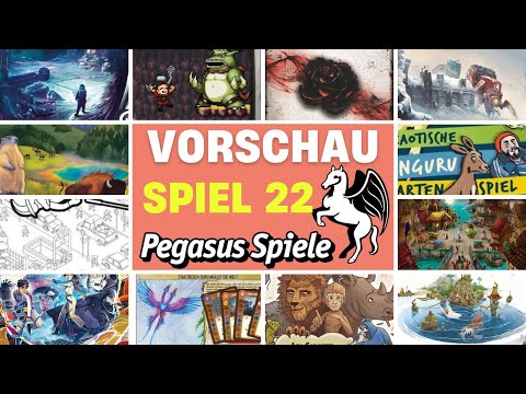 New products from PEGASUS for the SPIEL 22 preview