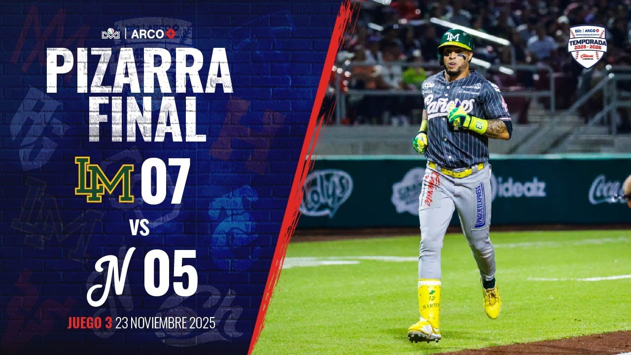 RESUMEN: Cañeros de Los Mochis vs Jaguares de Nayarit | 23 de noviembre de 2025