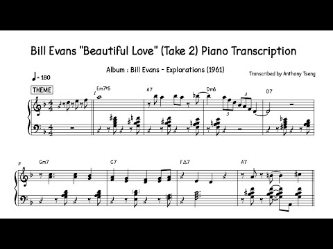 Beaultiful Love - Bill Evans