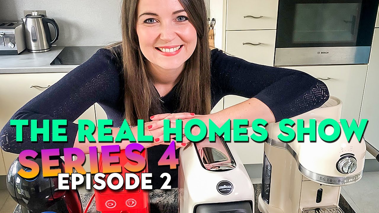 Pod coffee machines, 2020 kitchen trends & extension costs: Real Homes Show S4 Ep.2 - YouTube