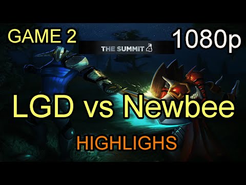 LGD vs Newbee Game 2 The Summit 4