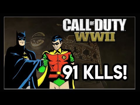 91 KILLS MRAusome & odatswhy Dynamic Duo | Ranked Play Call of Duty World War 2