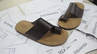 Cómo hacer Sandalias para hombre sin hormas Patrón PDF GRATIS #38