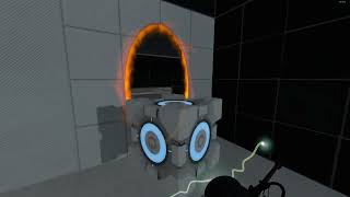 Portal 2 Gameplay | Moonbase Luna-C 02: Featherfall
