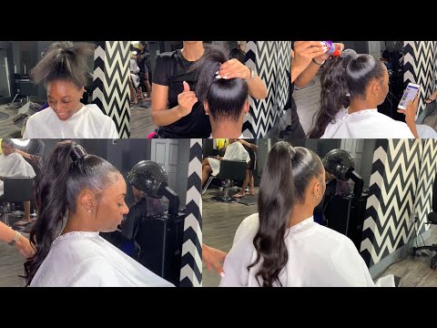 HOW TO: Genie/ High Extended ponytail