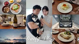 【日常Vlog】大人の満たされた3日間｜新型CX-5の洗車・1ヶ月点検、6周年記念ディナー、映画『モアナ』を観る休日