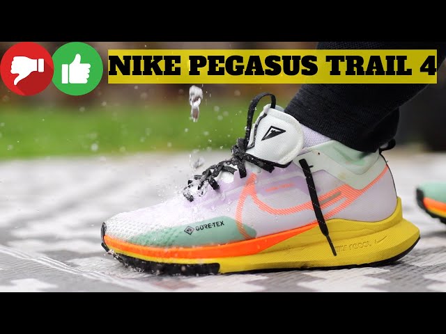 Vídeo relacionado con Nike React Pegasus Trail 4 GTX V2 Mens Running Trainers HM9728 Sneakers Shoes (UK 7.5 US 8.5 EU 42, Sea Glass Purple Ink 001)