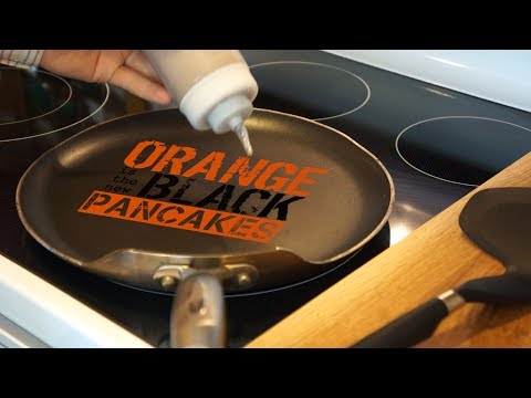 Orange is the New Black Pancakes | Pancake Art