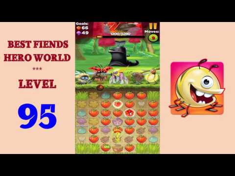 Best Fiends Hero Level 95 - Walkthrough