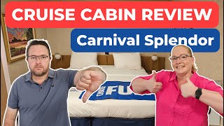 Cruise Cabin REVIEW - Carnival Splendor 6350 - Thumbs up or Thumbs Down?