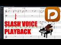 The Hidden Setting To Enable Slash Playback In Dorico