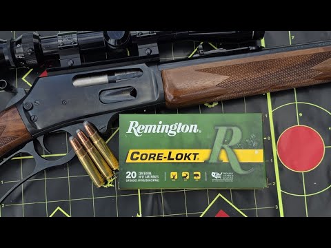Remington Core-Lokt 200gr 35 Remington 100yd Accuracy Testing W/ Marlin 336