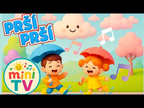 Prší Prší ????️ Slovenská ľudová pesnička ☔️ Prší prší len sa leje????