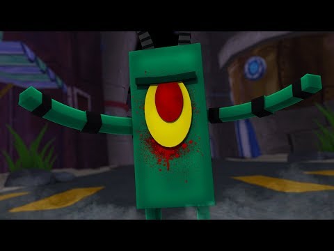 Minecraft Finale | 6 AM AT THE CHUM BUCKET - Animatronic Plankton!
