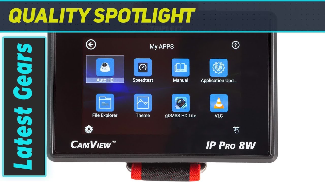 Triplett CamView IP Pro-8W Camera Tester: The Ultimate Tool for Security Installers!