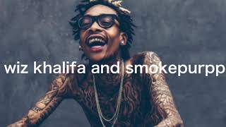 Captain remix - smokepurpp and wiz khalifa ( lyrics )