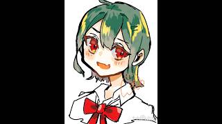 #イラストメイキング  オリジナル絵