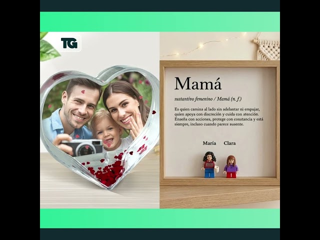 Vídeo relacionado con Transparent Gift Tote Bag para Mamá con Corazones y Fotos Personalizadas. Regalo Día de la Madre. Bolsa Shopper con Fotos para Regalar. Regalos Personalizados para Mamás y Cumpleaños.