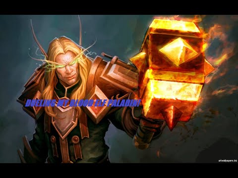 Blood Elf Ret Paladin  vs Tauren Arms Warrior Duel - WoW Dragonflight - Youtube