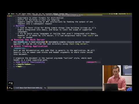 2020-01-29: org-mode and restclient - Mackenzie Bligh