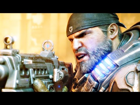 THIS THEATER BOSSFIGHT WAS INSANE!! (Gears 5 Walkthrough Part 2)