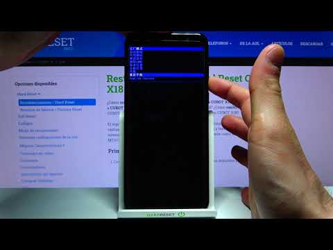 Cómo salir del menú chino en CUBOT X18 - quitar menú chino