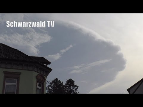 🚨⚡⛈️ Unwetter: Hochsommer endet mit einem großen Knall nach Unwetterwarnung in Südbaden [24.08.2023]