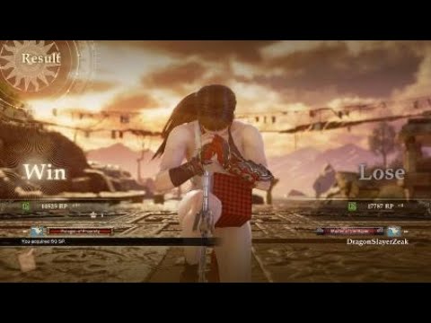 SOULCALIBUR™Ⅵ Sophitia vs. Raphael ending taunt