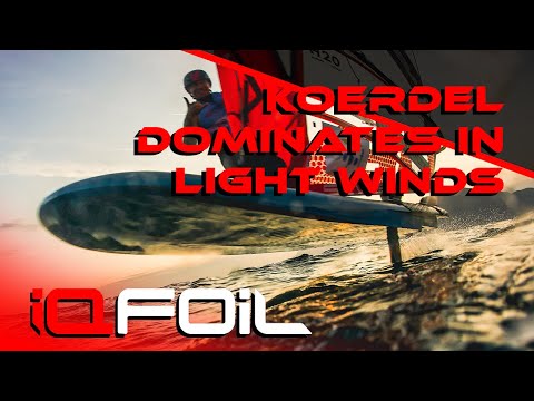 Koerdel Dominates in Light Winds on Day 4 - iQFOiL Class European Championships