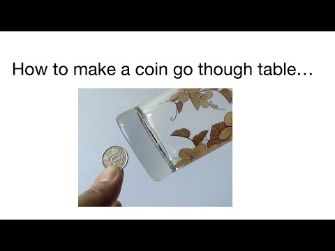 Make a coin Go through the Table Tutorial!