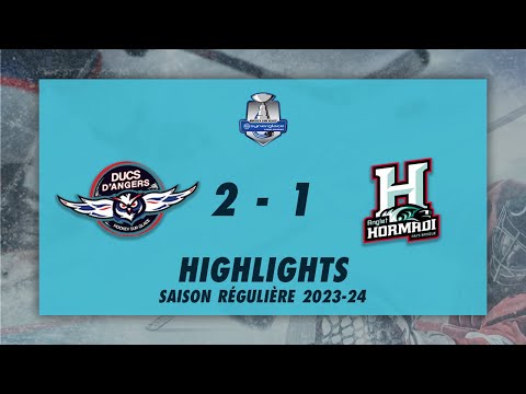 Ducs d'Angers 2-1 Anglet Hormadi - Highlights - Synerglace Ligue Magnus 2023/24