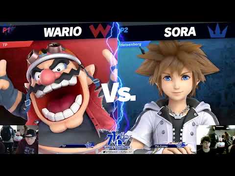 BSSP28 - Corey (Sora, ?) Vs. TP (Wario) - SSBU Losers Quarters