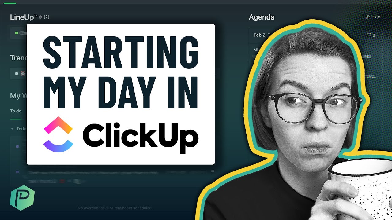 How I use ClickUp in my Morning Routine ( ClickUp Setup Tour )