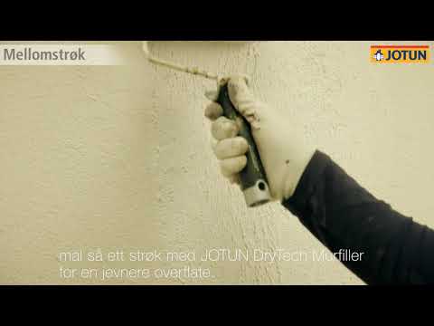 Hvordan male pusset mur