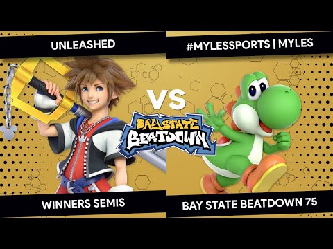 Bay State Beatdown 75 - Unleashed (Sora) vs #MYLESSPORTS | Myles (Yoshi) - Winners Semis