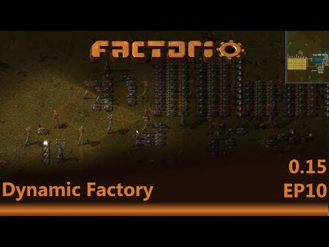 Factorio : Dynamic Factory Lets Play EP10 - Finishing the brain