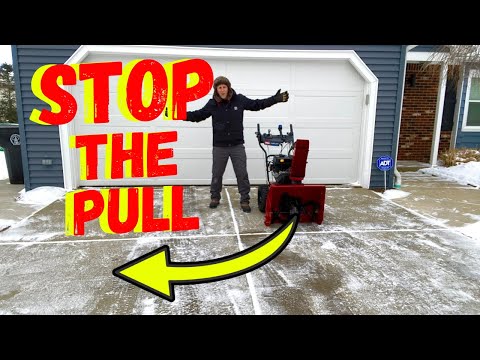 Why Does My Snowblower Pull To One Side When Blowing Snow? (How To Fix It!)