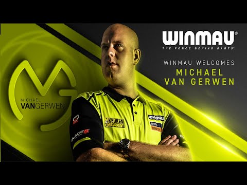 Michael van Gerwen New Winmau Darts - Signs 5 Year Contract With Winmau