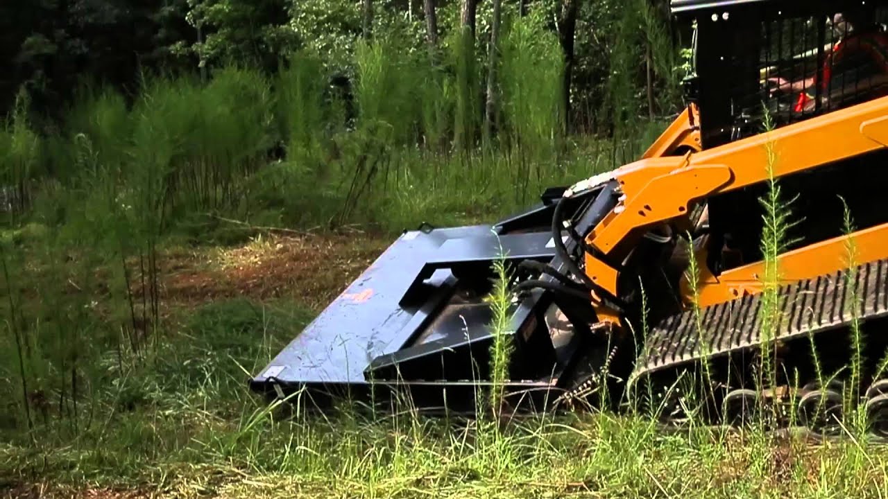 Cat® Brushcutter Attachments at Work