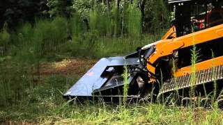 Cat® Brushcutter Attachments at Work