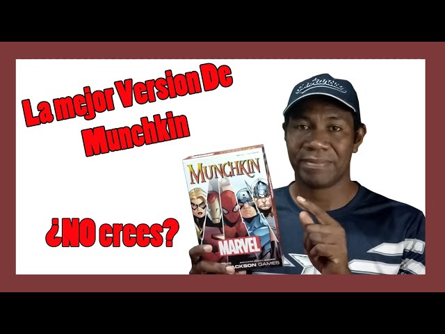 Vídeo relacionado con Steve Jackson Games - Munchkin: Marvel - Board Game