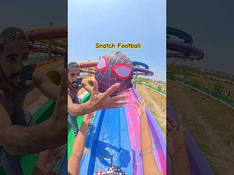 Snatched Football Run Water Sliding Pov