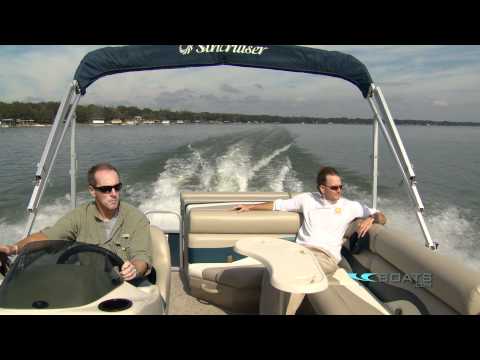 Suncruiser SS210 Aluminum Pontoon Boat Review / Performance Test