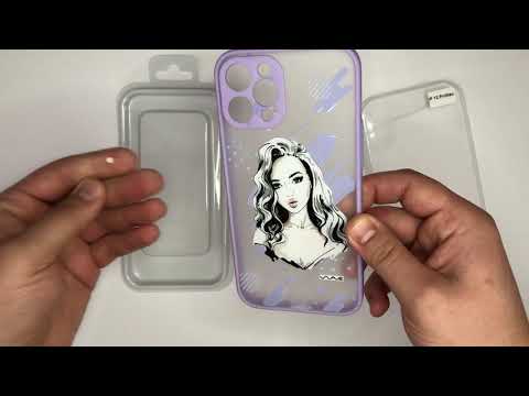 Чехол для Apple Iphone 12 Pro Max фиолетовый - фото 1 - id-p2832928786