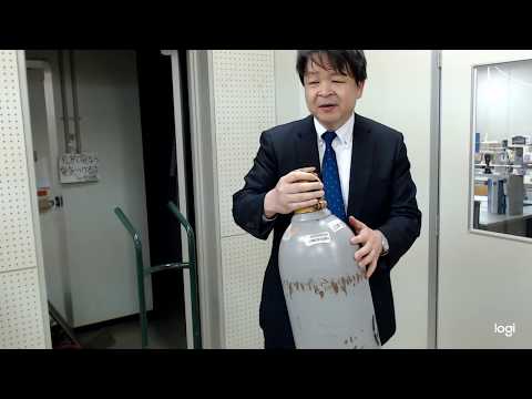応用化学科 化学工学実験「高圧ガスの取扱い」(4)　ガスボンベを取り扱う際の諸注意