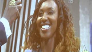 Mshiriki wa Tanzania Irene La Veda kwenye uzinduzi wa Big Brother Hotshots   MOblog